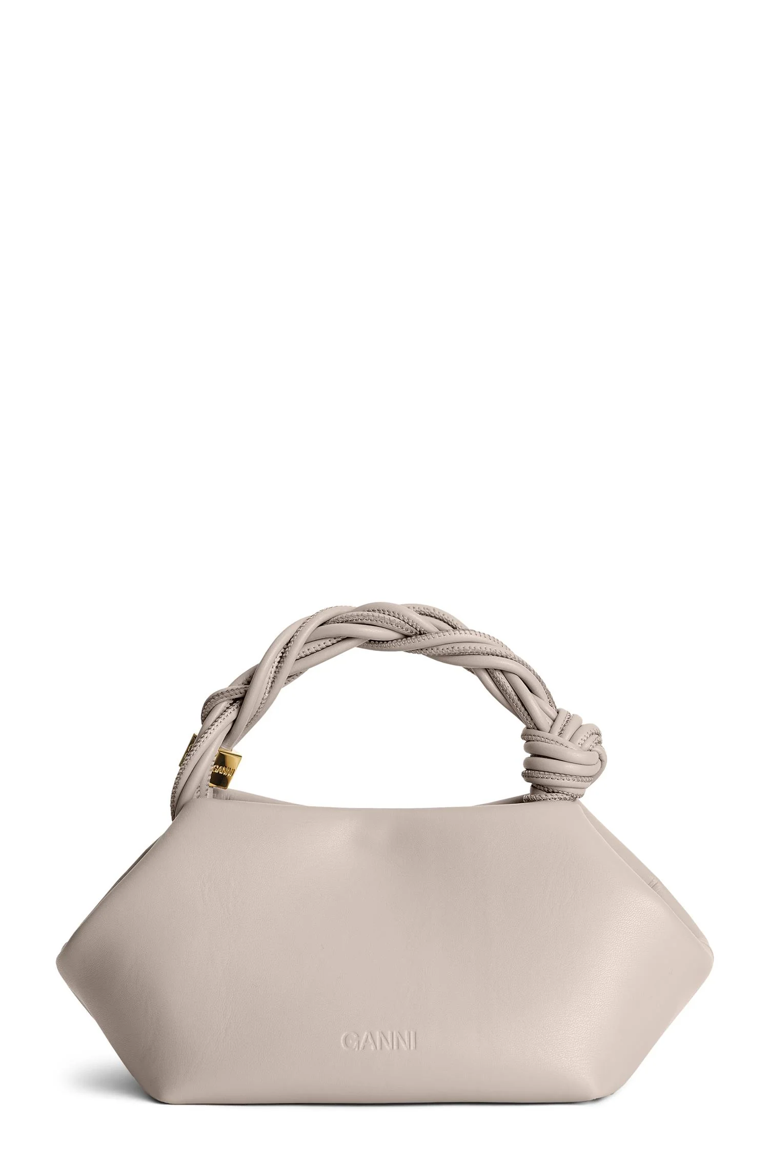 Ganni Bou Bag Small Oyster Gray - Image 2