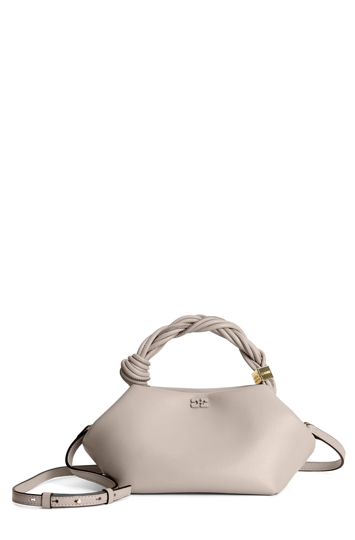 Ganni Bou Bag Small Oyster Gray - Image 3