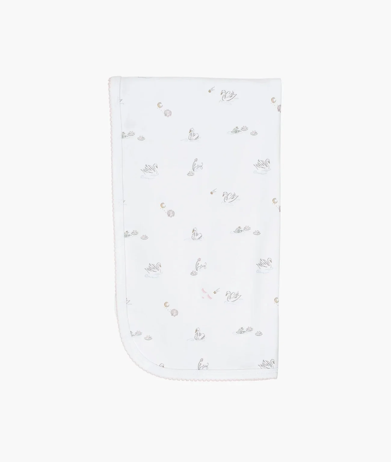 Swans Blanket  White