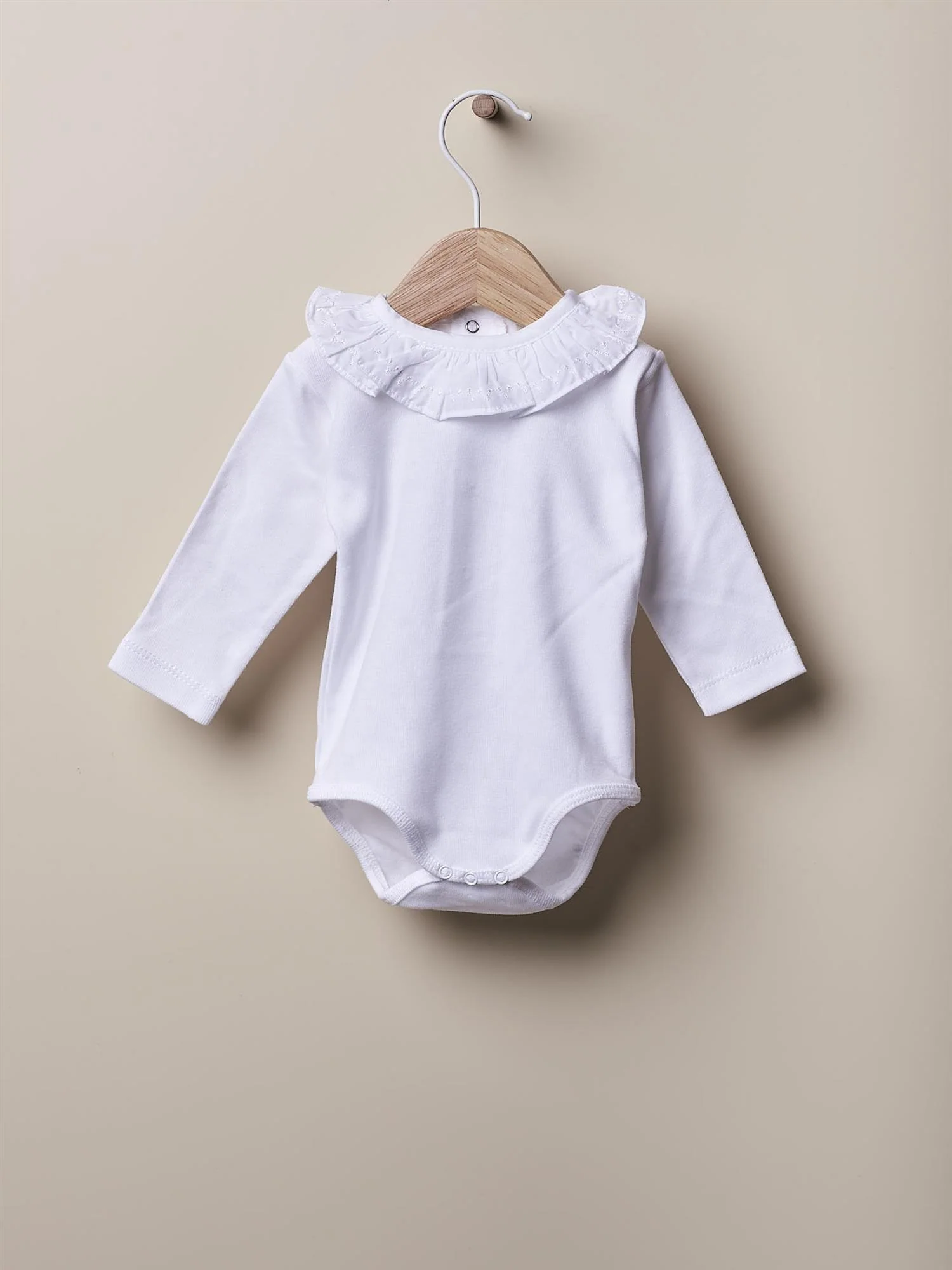 Body ruffles  Branco