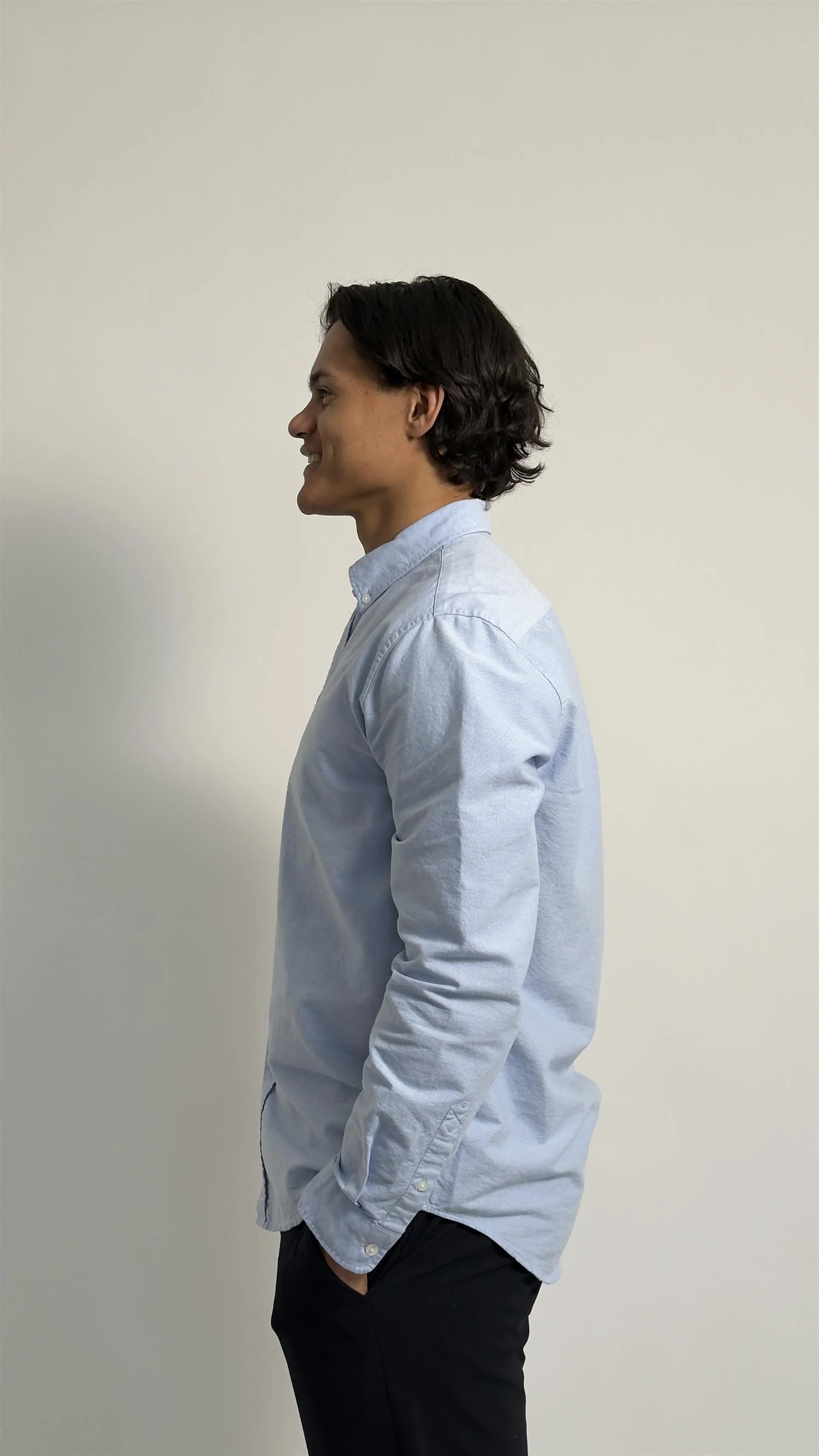 Saliam BX shirt 15095 Oxford Blue - Image 5