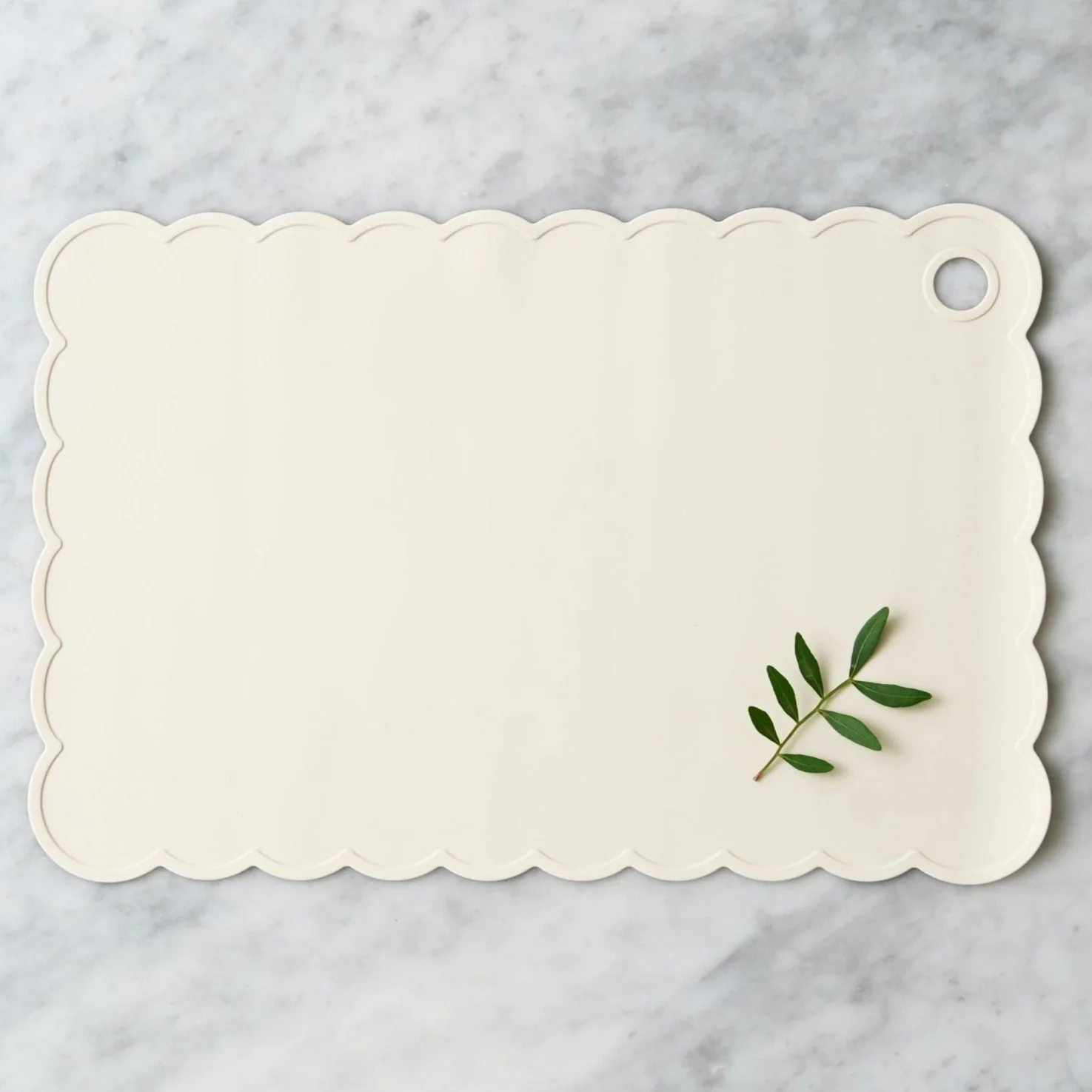 Poppy Placemat  Cream - Image 2