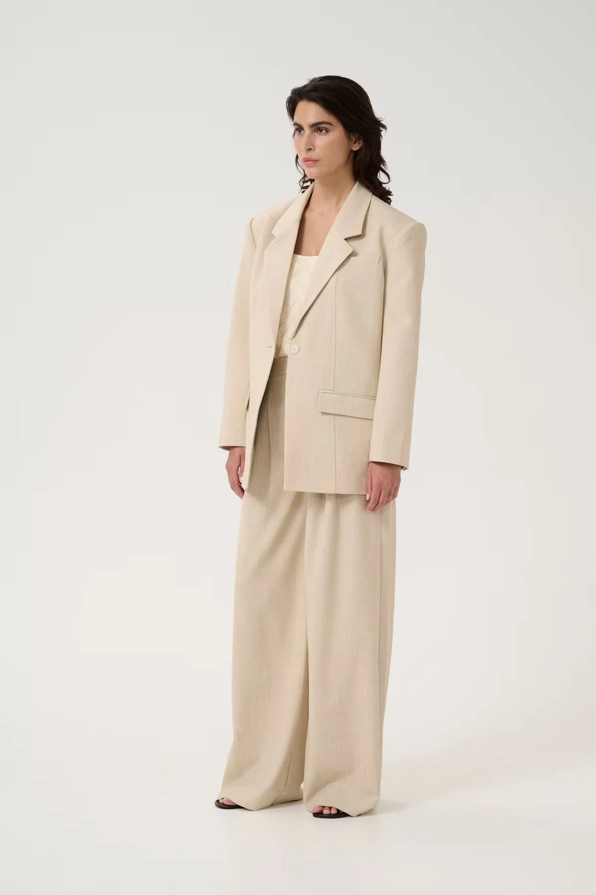 GZdecy OZ blazer Light Sand Melange - Image 5