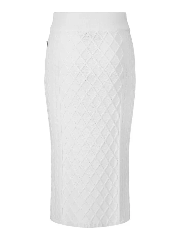 Helly Cotton Skirt White - Image 3