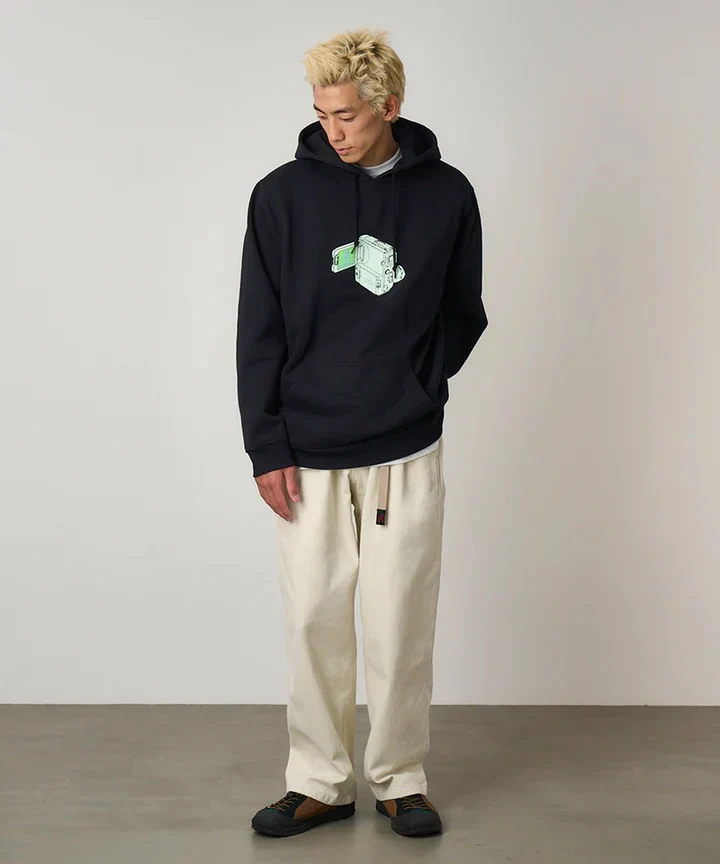 CAMCORDER HOODED SWEATSHIRT Dark Navy - Image 2