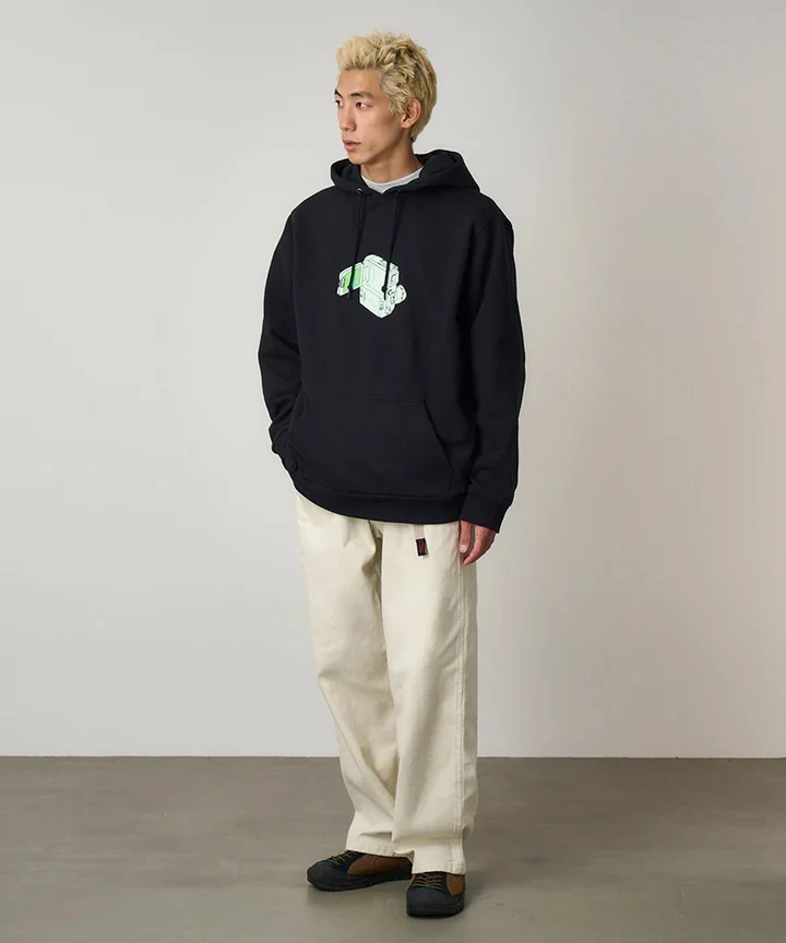 CAMCORDER HOODED SWEATSHIRT Dark Navy - Image 3