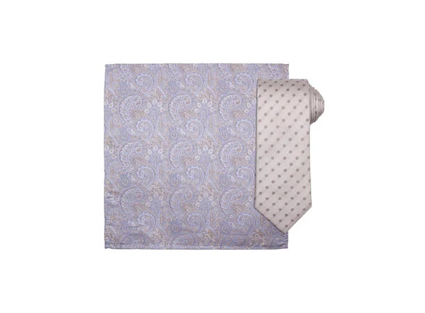 Santi Silkeslips m/hanky Beige