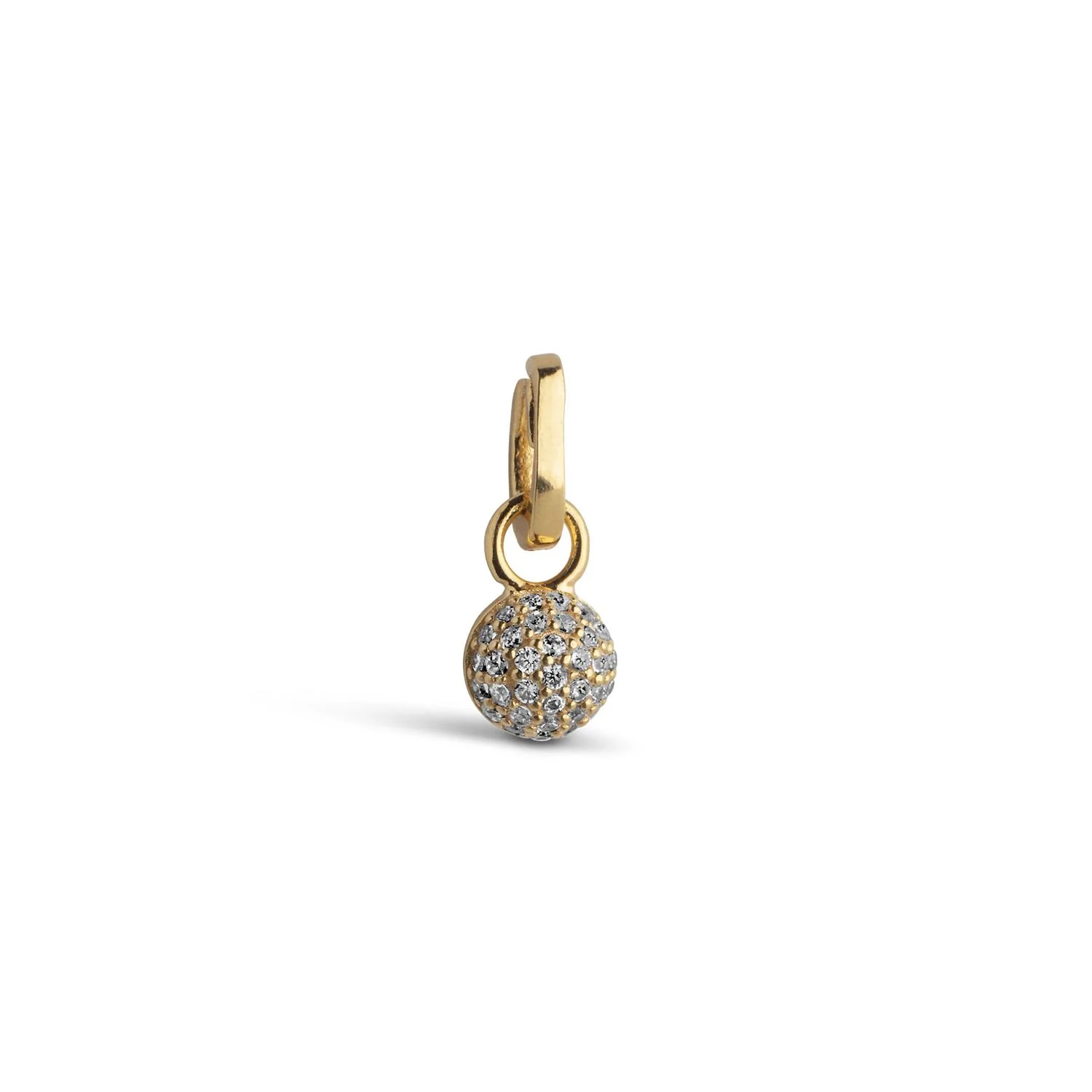 Charm, Disco Ball Clear Cz