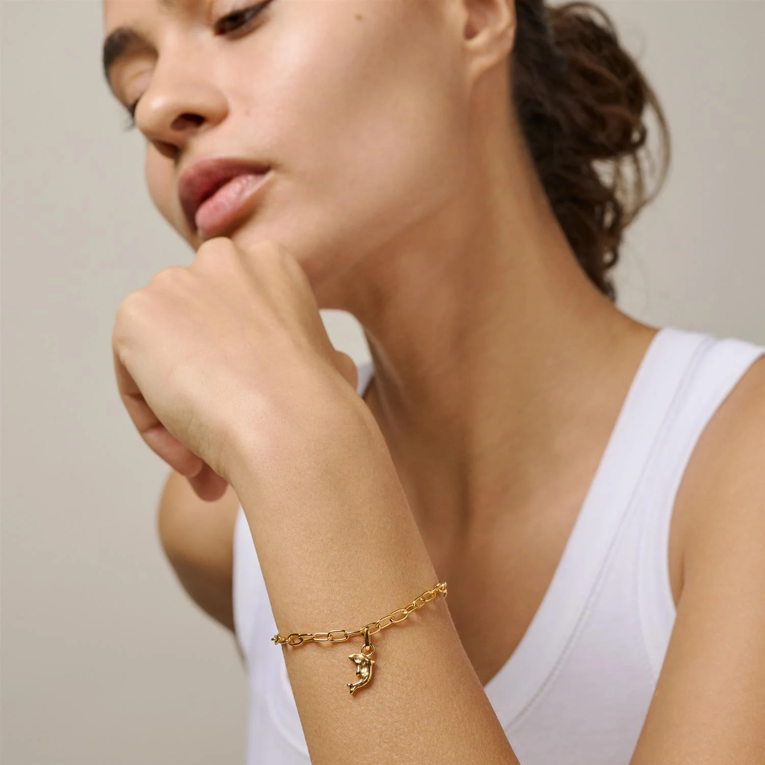 Charm, Joyful Dolphin 925S/Gp - Image 2