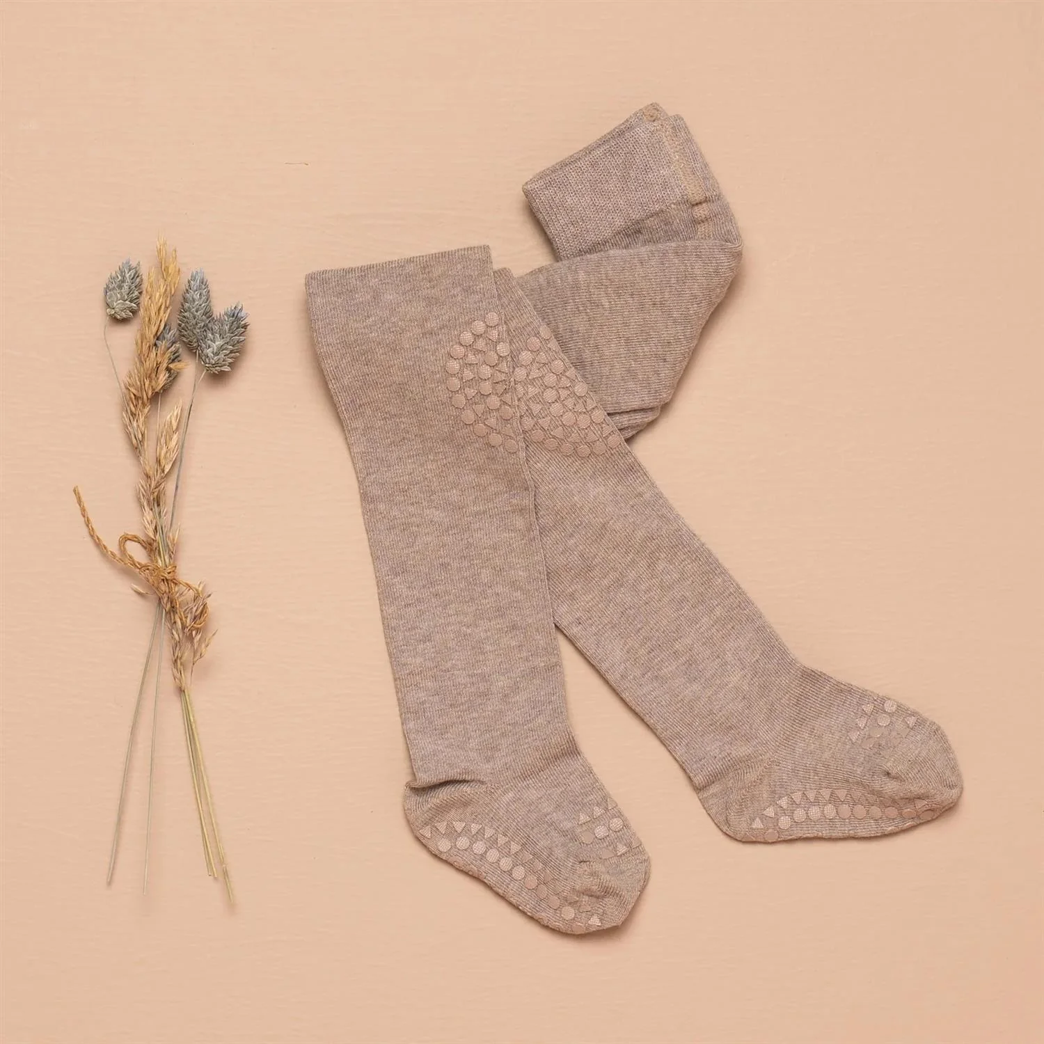 Crawling Tights - Merino Wool Sand - Image 2