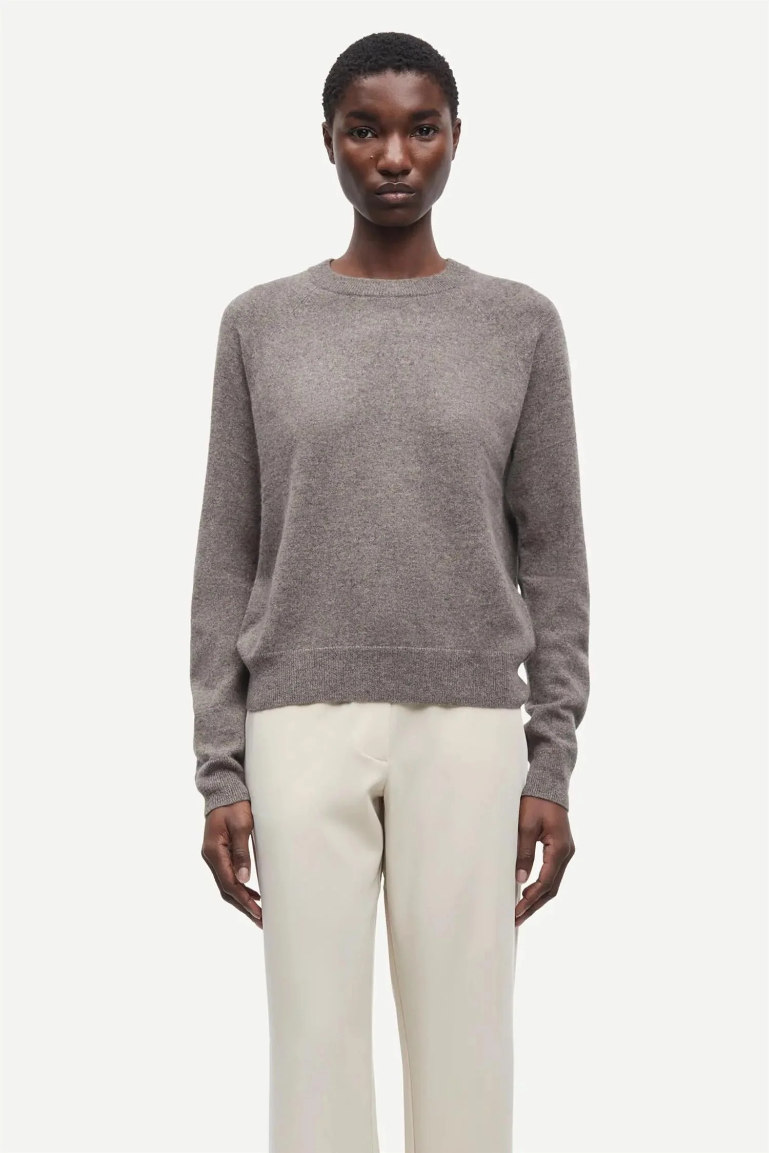 Boston o-neck 6304 Grey Blue Mel. - Image 2
