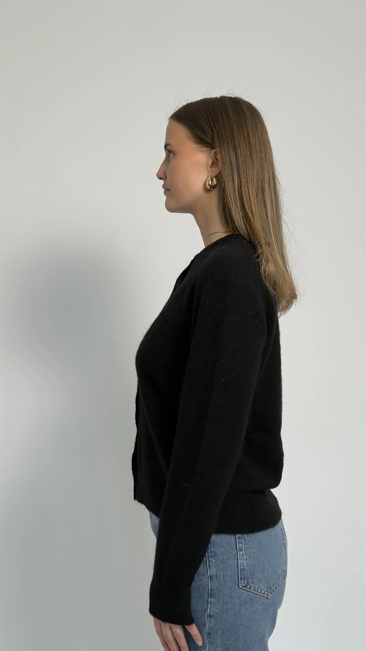 Nor short cardigan 7355 Black - Image 5