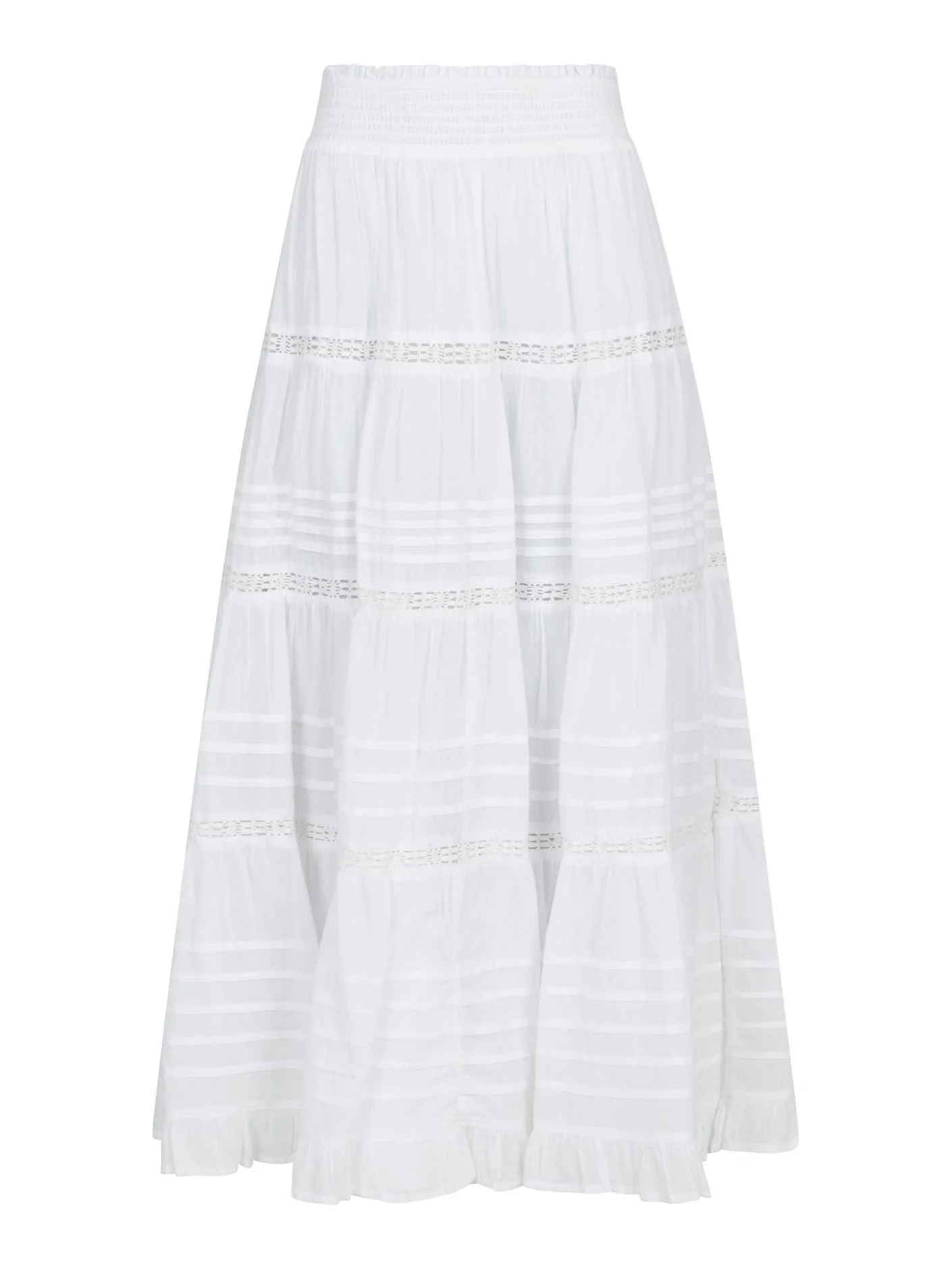 Felicia S Voile Skirt White - Image 5