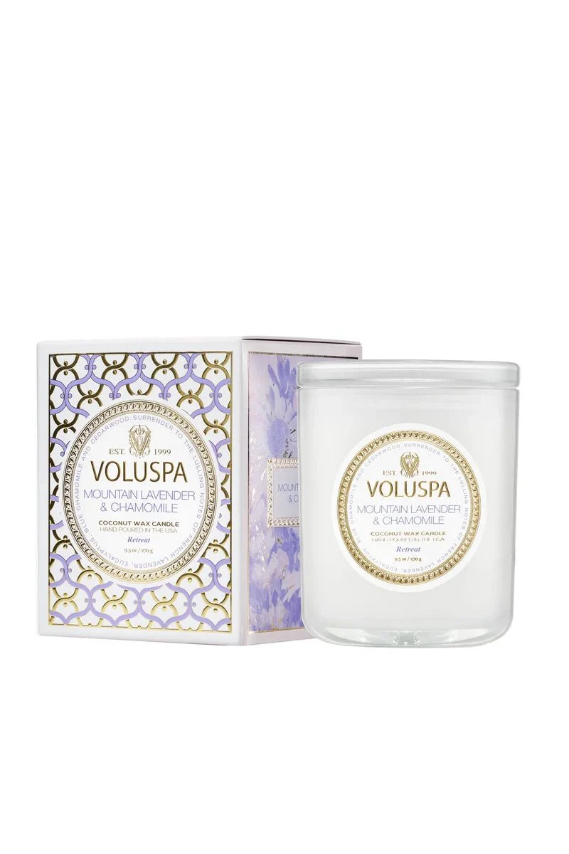 Maison Classic Boxed Candle, 60 tim, 270 g  Mountain Lavender & Chamomile
