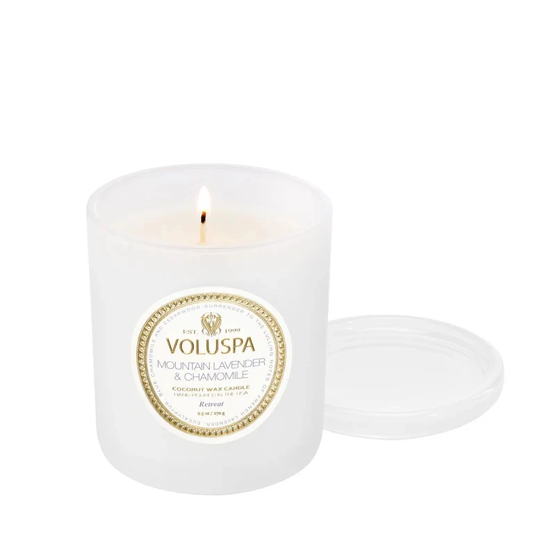 Maison Classic Boxed Candle, 60 tim, 270 g  Mountain Lavender & Chamomile - Image 2
