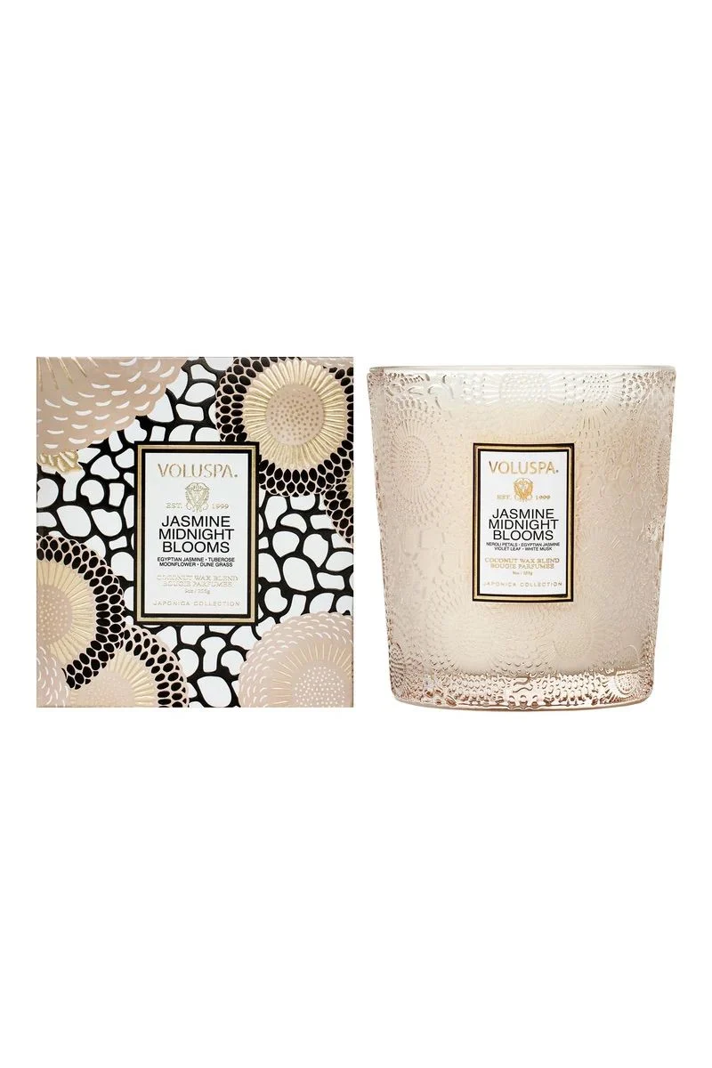 Classic Boxed Candle, 60 tim, 255 g  Jasmine Midnight Blooms
