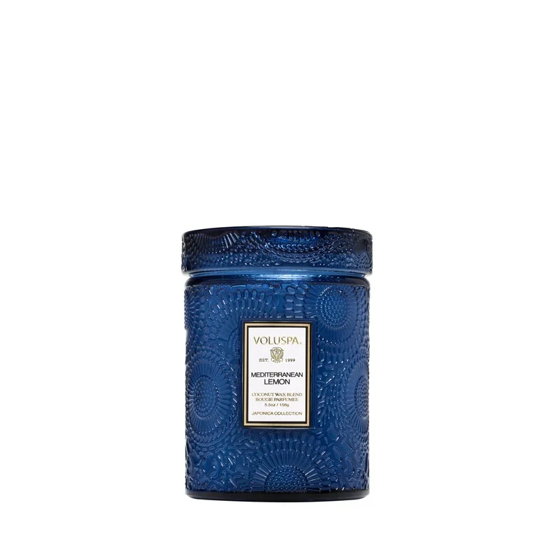 Small Jar Candle 50 tim, 156g Mediterranean Lemon