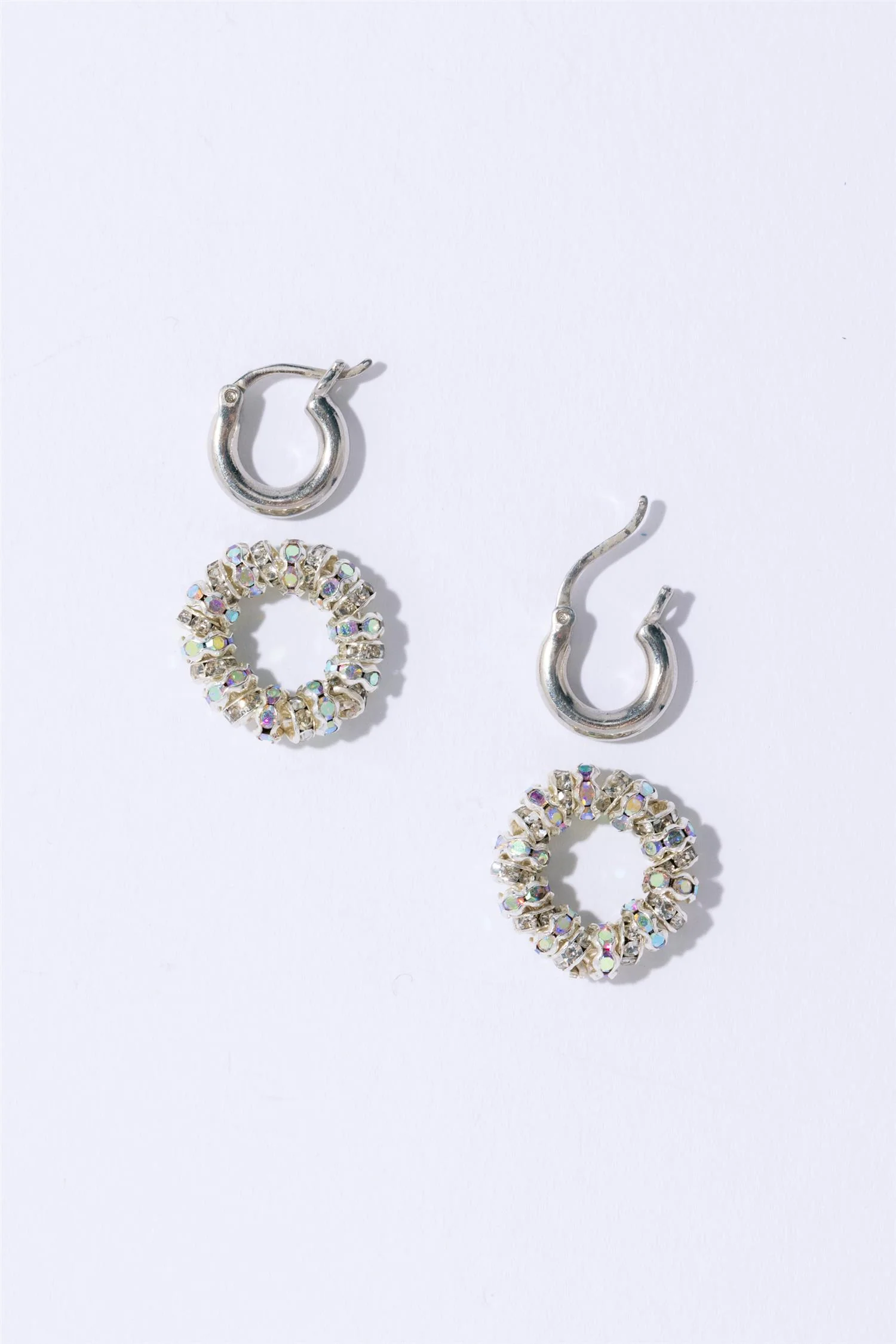 TINY CREOLES Silver - Image 2