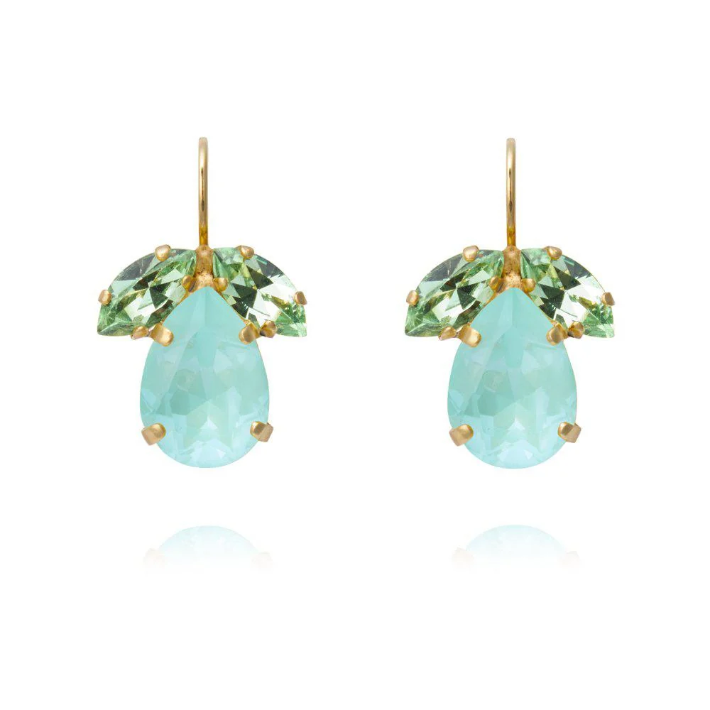 TIMO EARRINGS GOLD Soft Mint Combo