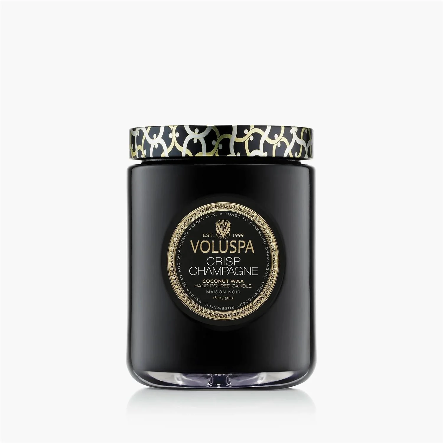 LARGE JAR CANDLE 100 TIM  Crisp Champagne