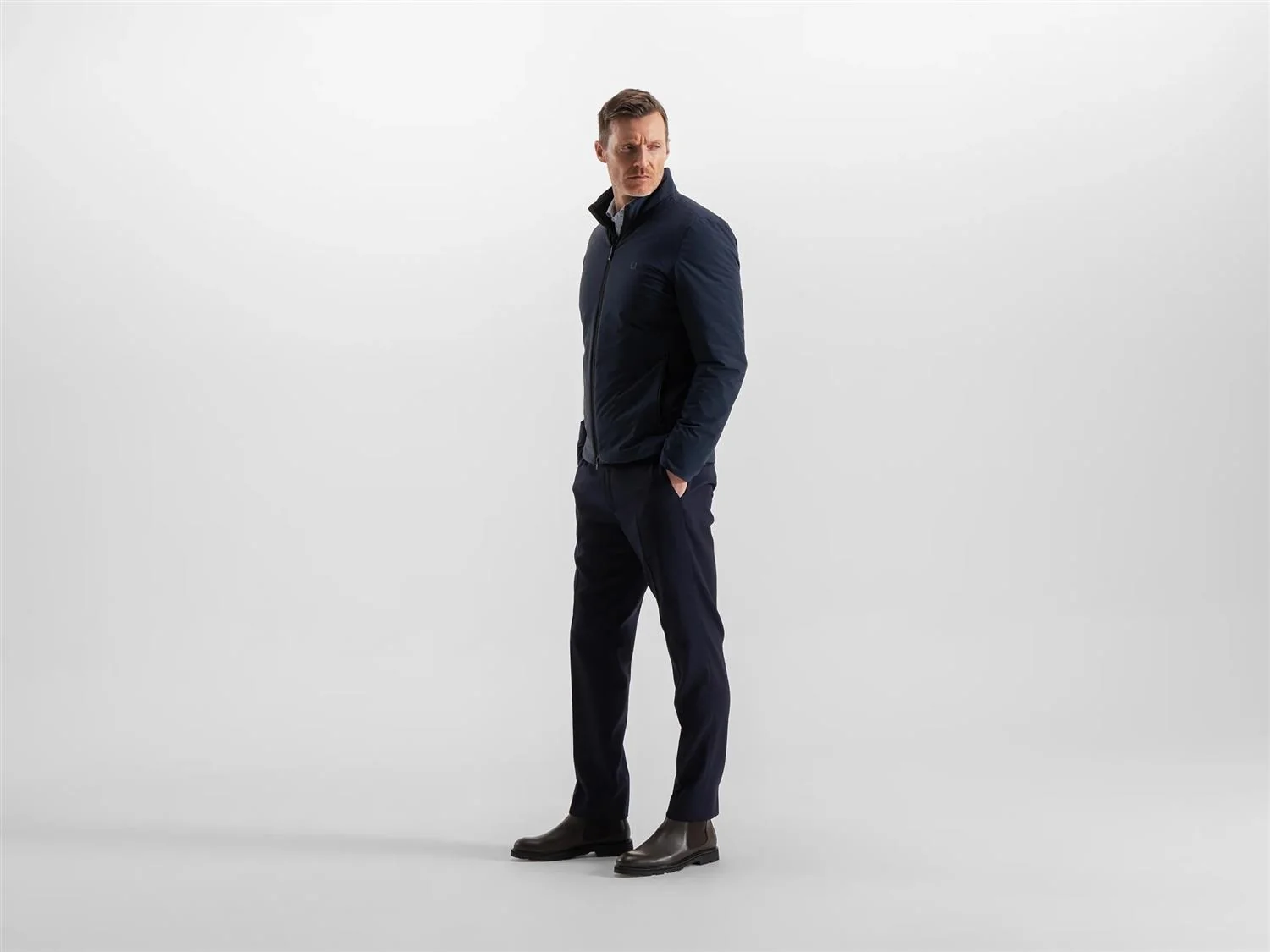 Viper jacket  Navy - Image 7