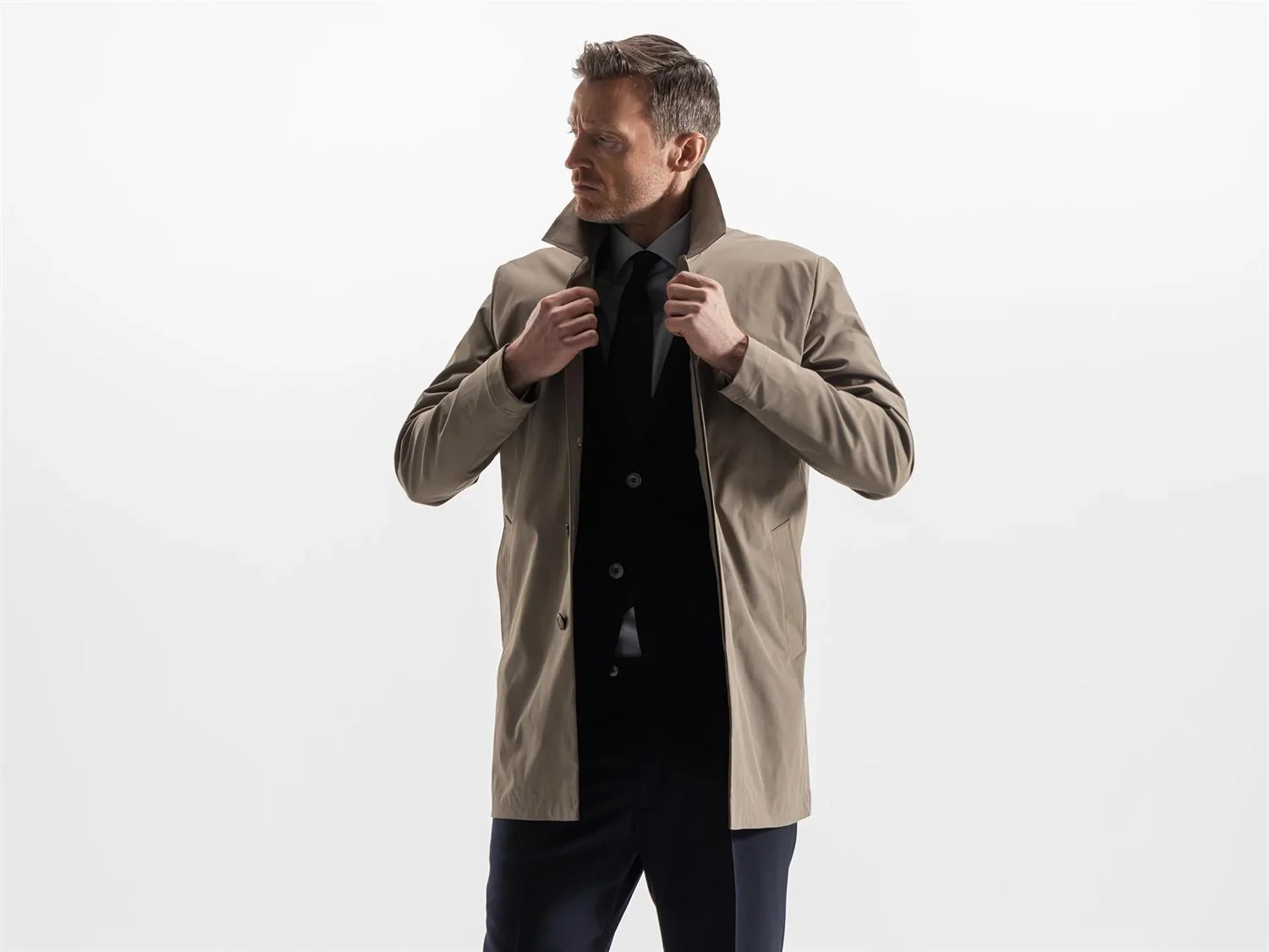Maestro coat  Driftwood - Image 3