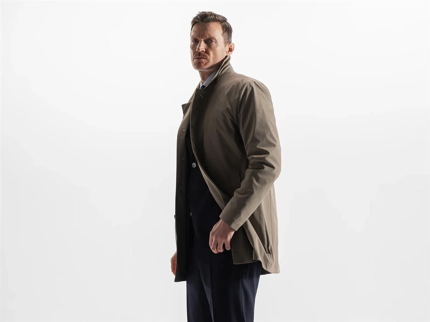 Maestro coat  Driftwood - Image 8