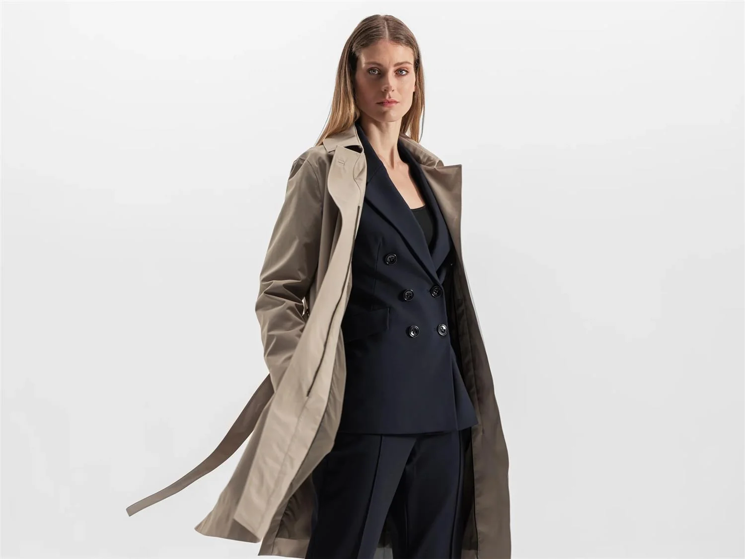 Skylar trench coat  Desert - Image 10