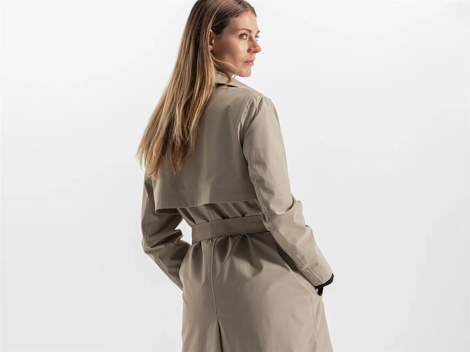 Skylar trench coat  Desert - Image 4