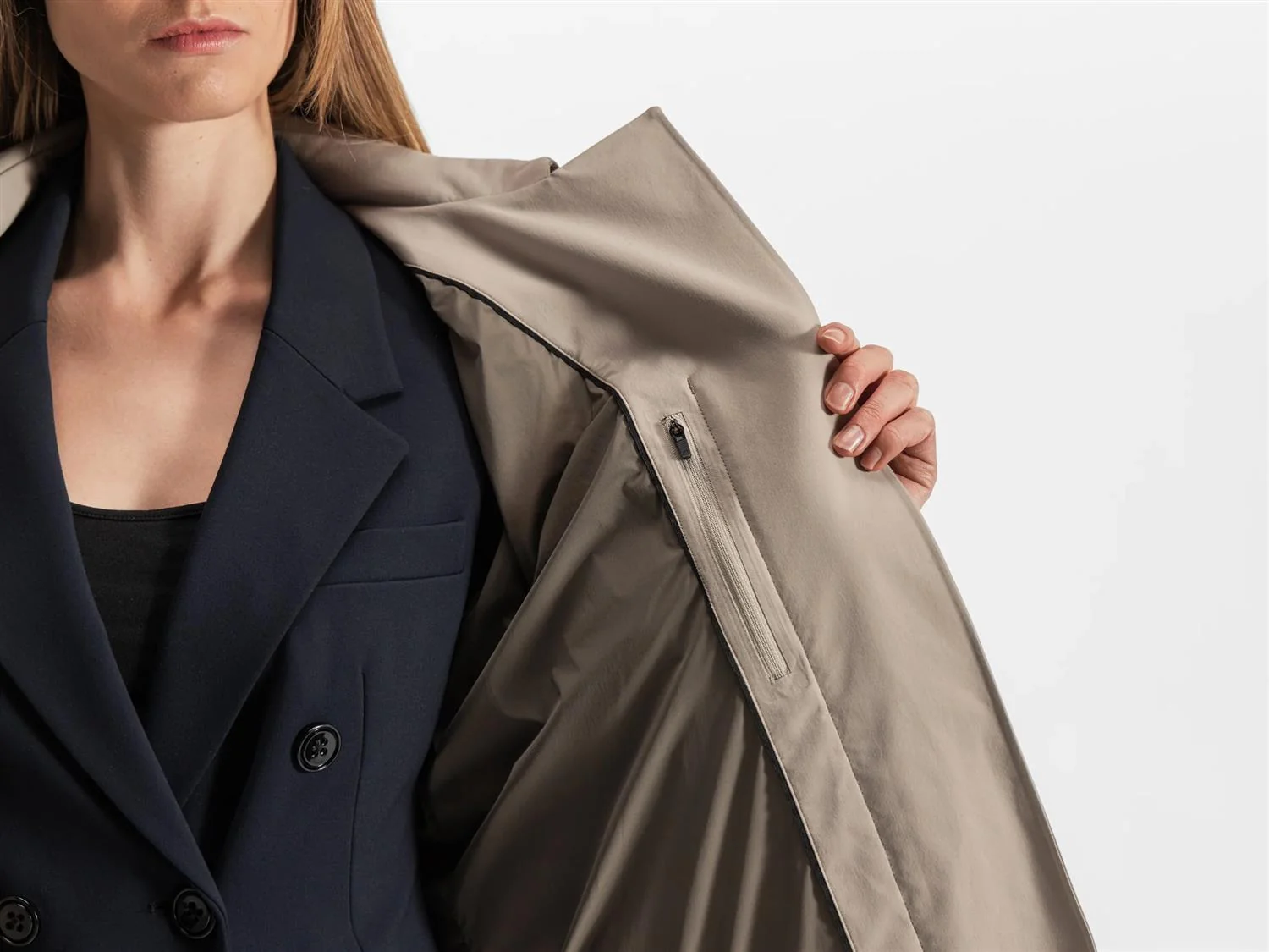 Skylar trench coat  Desert - Image 7