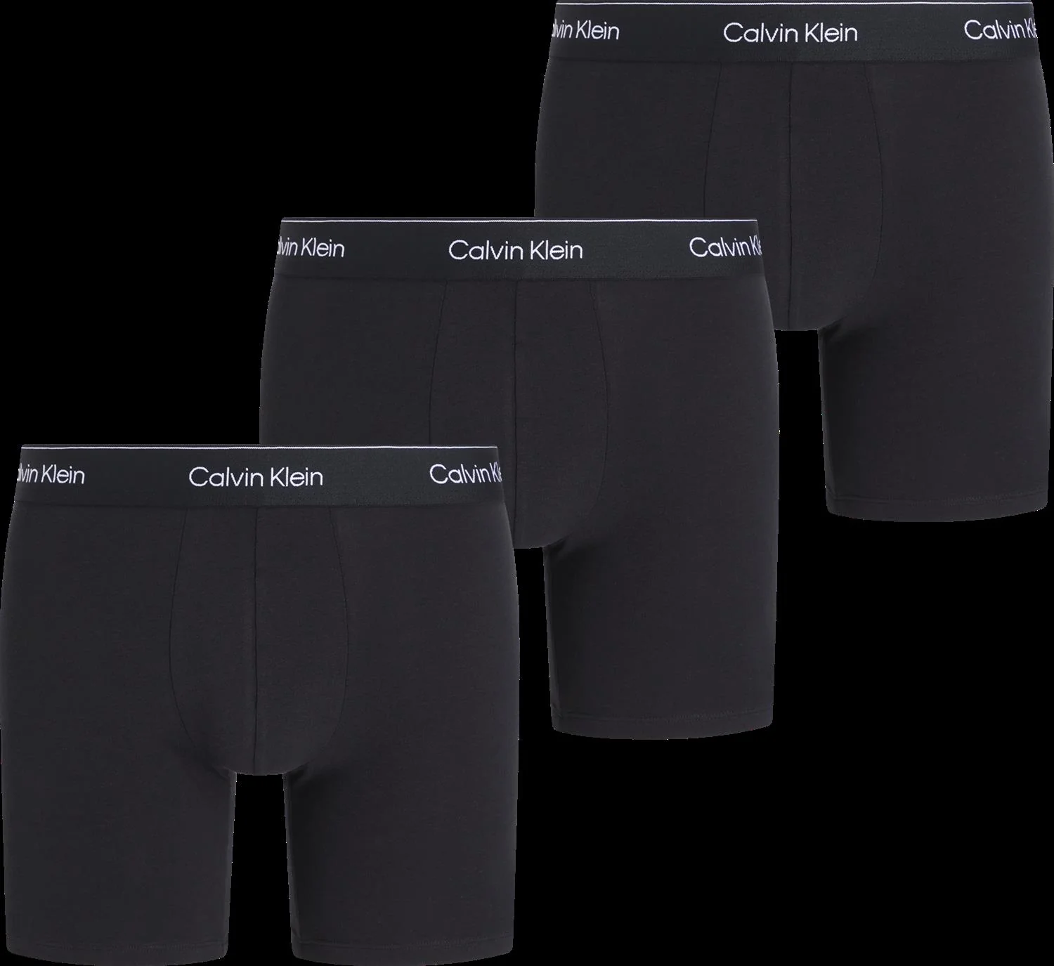 Boxer Brief 3pk Black W/ Dtm Wb