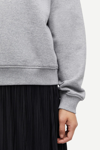 Savan sweat 15697  Grey Mel. - Image 4