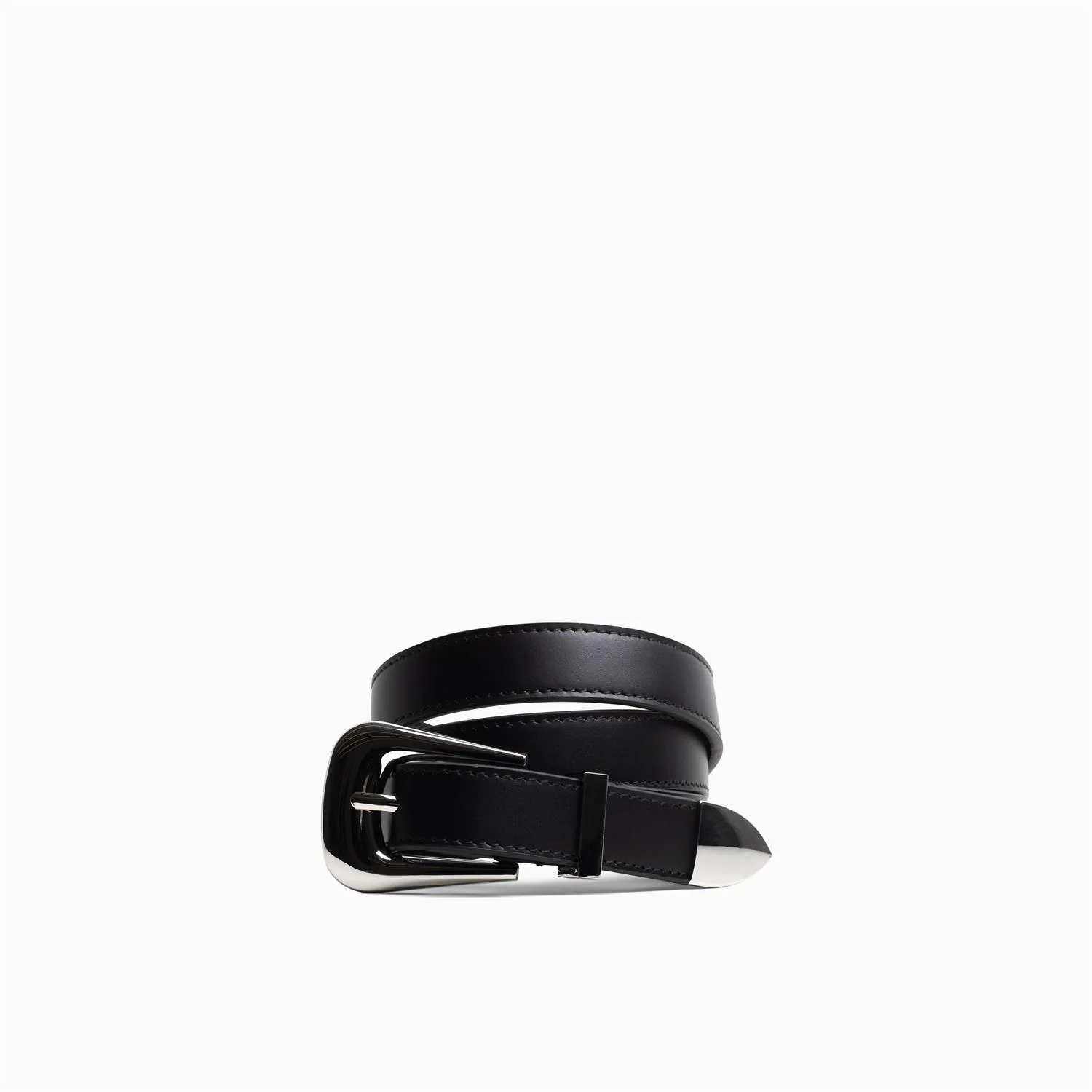 GLAM WESTERN BELT Black