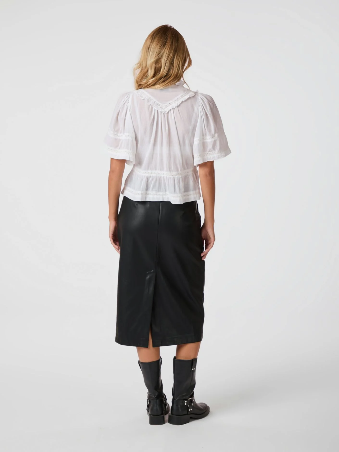 Evienne S Voile Top White - Image 4