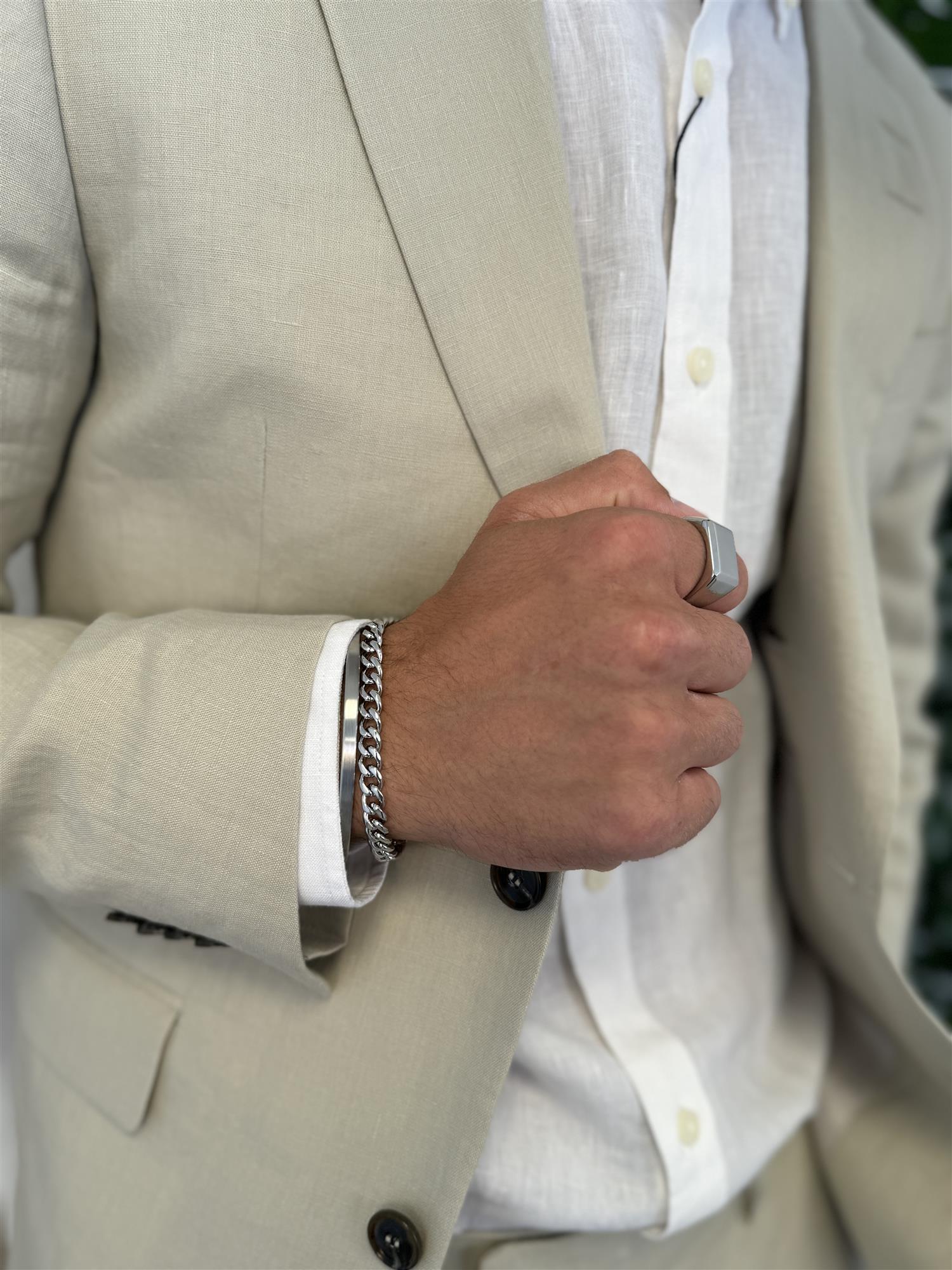 Clark Chain Bracelet Steel Steel - Image 2