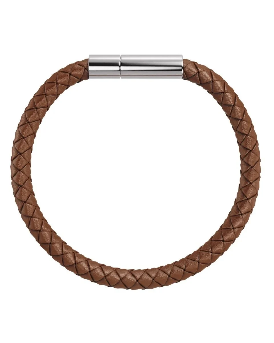 Franky Bracelet Leather Light Brown  Light Brown - Image 2