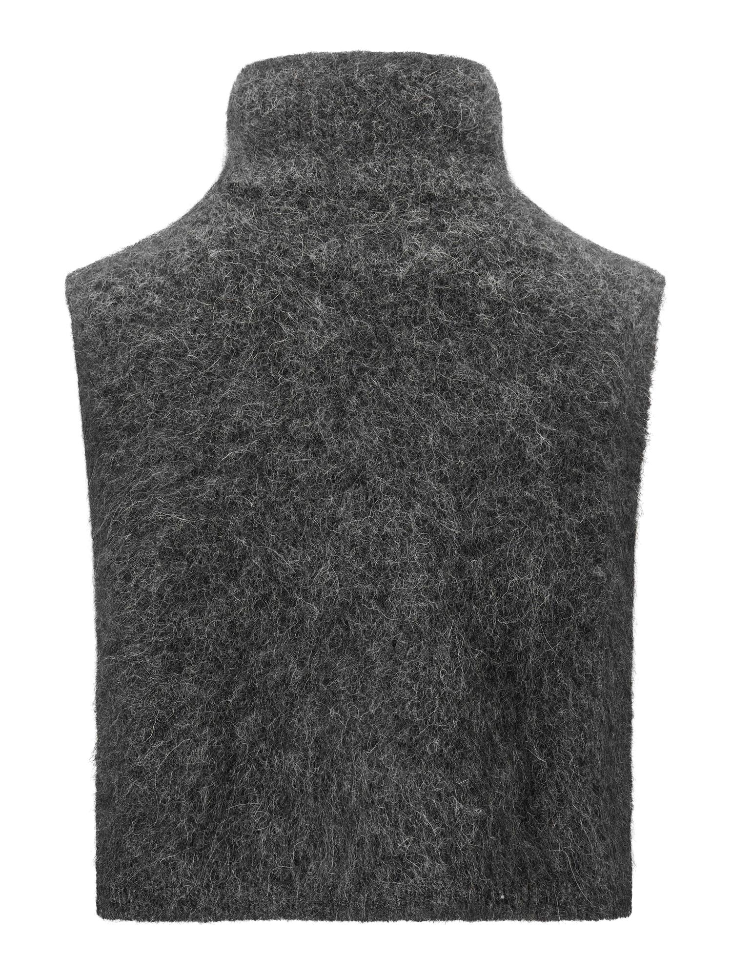 Belinda chunky high neck Charcoal - Image 2