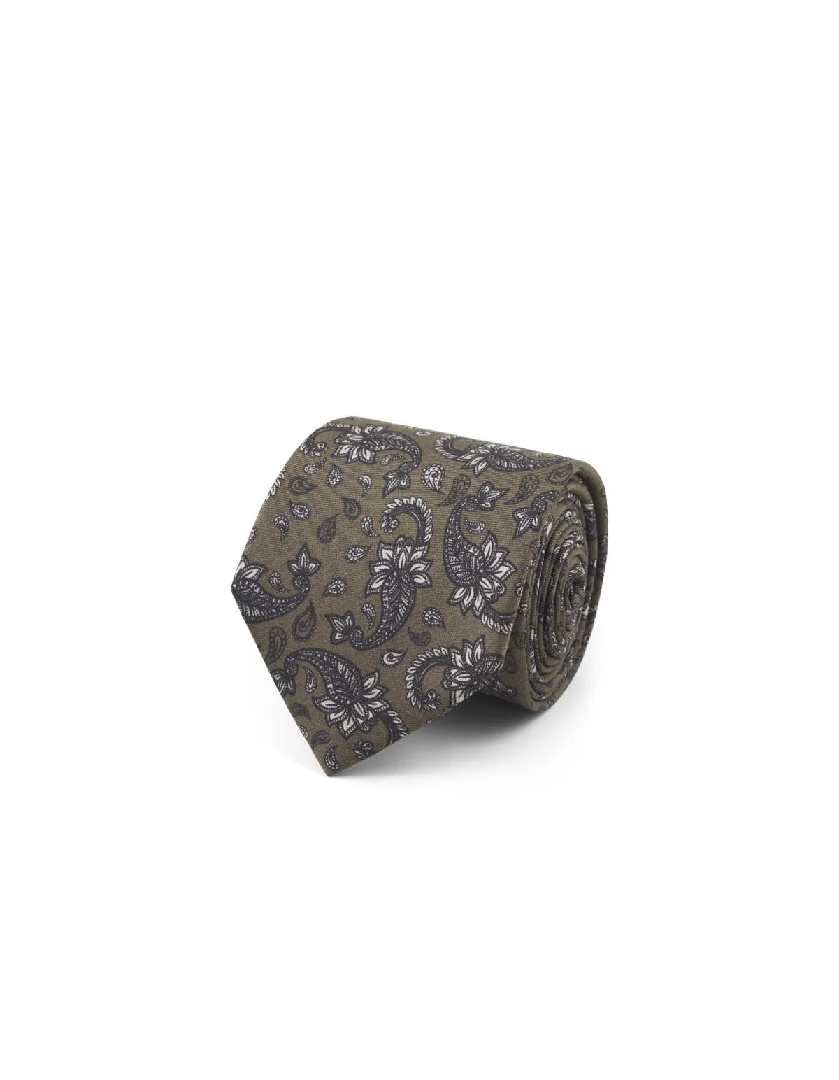 Paisley Tie  Teak - Image 2