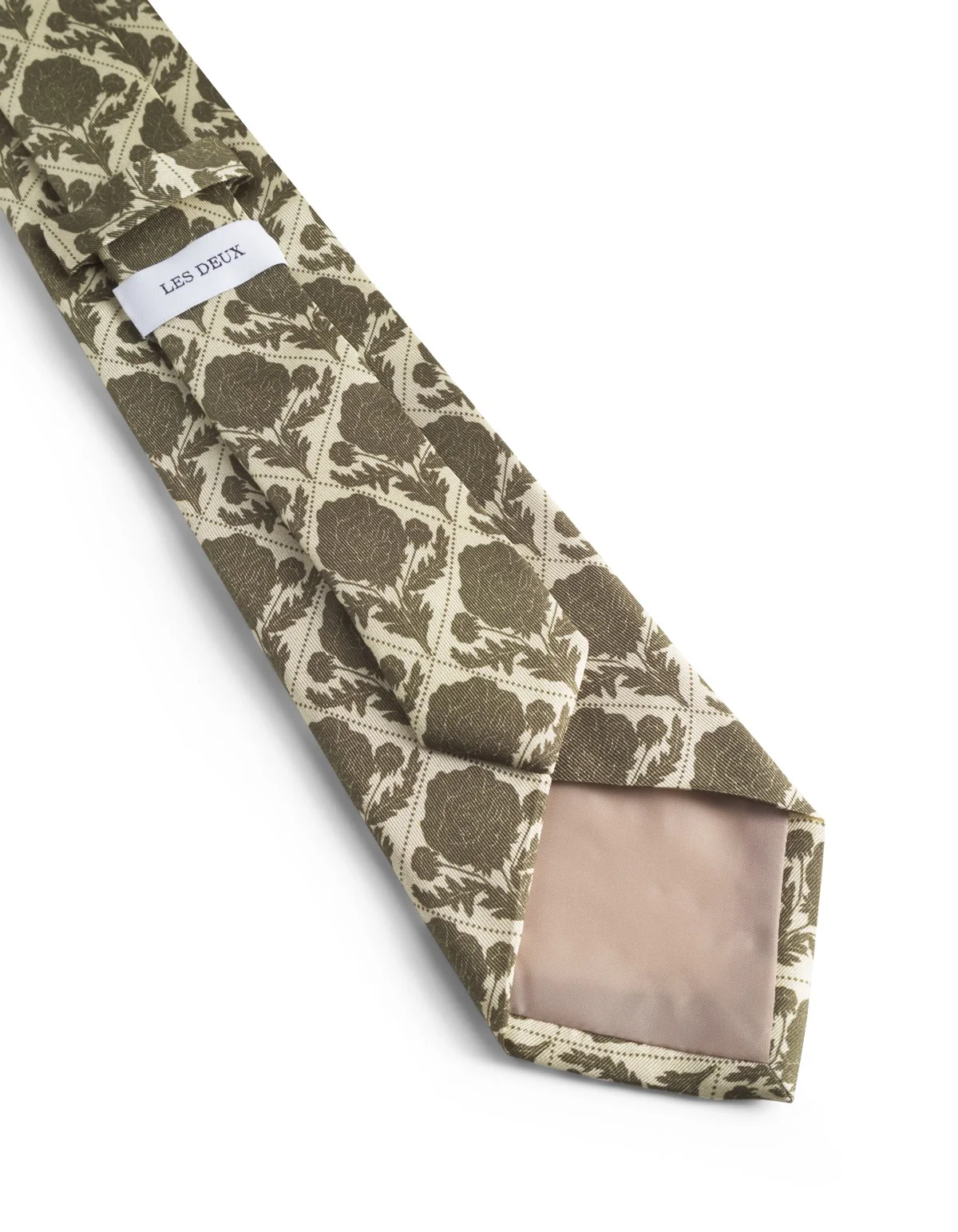 Tile Flower Tie  Chino Green - Image 3