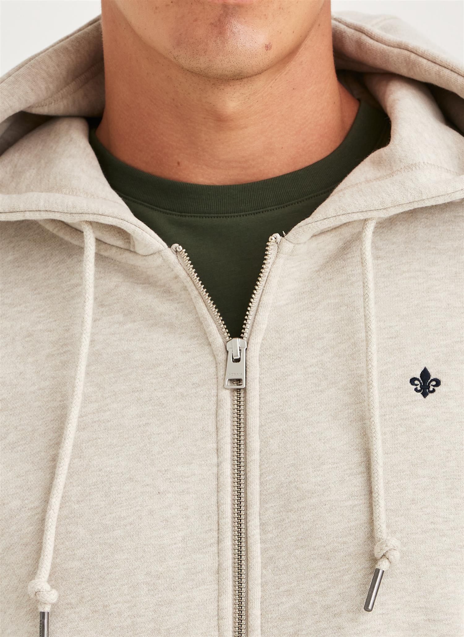 Brandon Lily Zip Hood Khaki - Image 4
