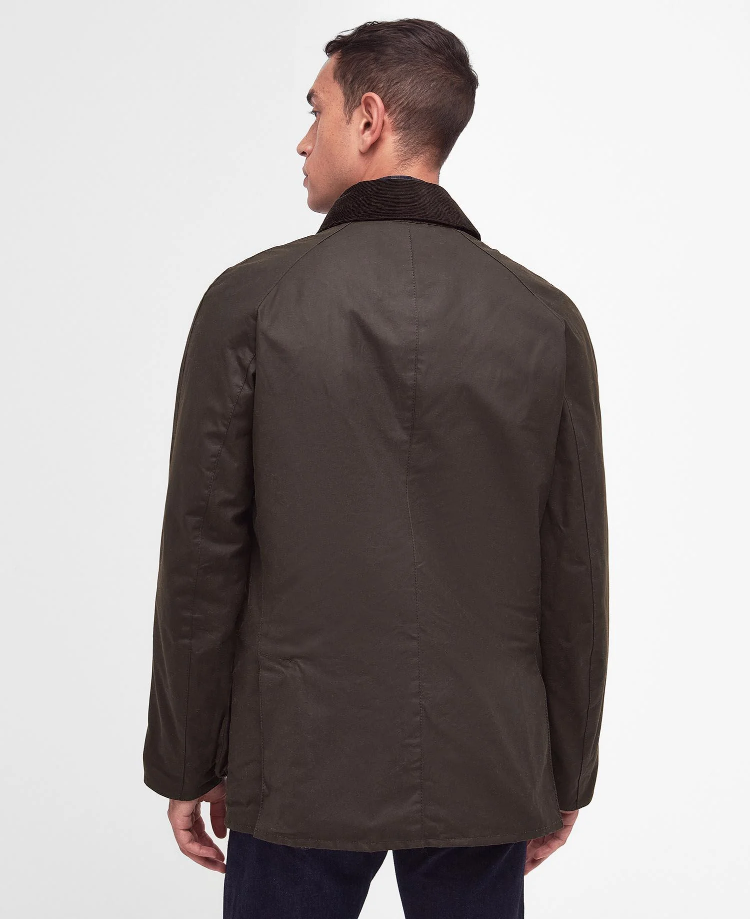 Ashby Wax Jacket  Olive - Image 5