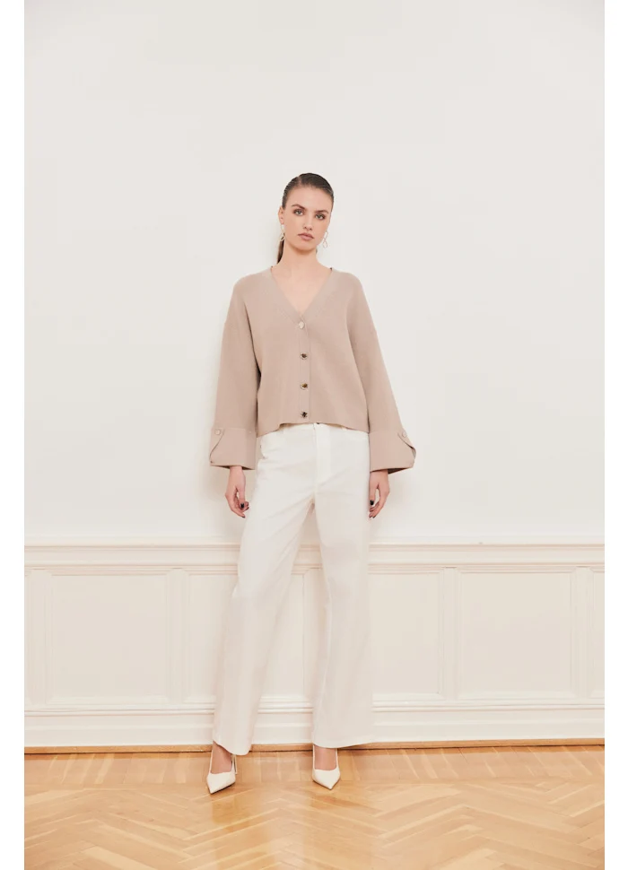 Reign Linen Pants  White
