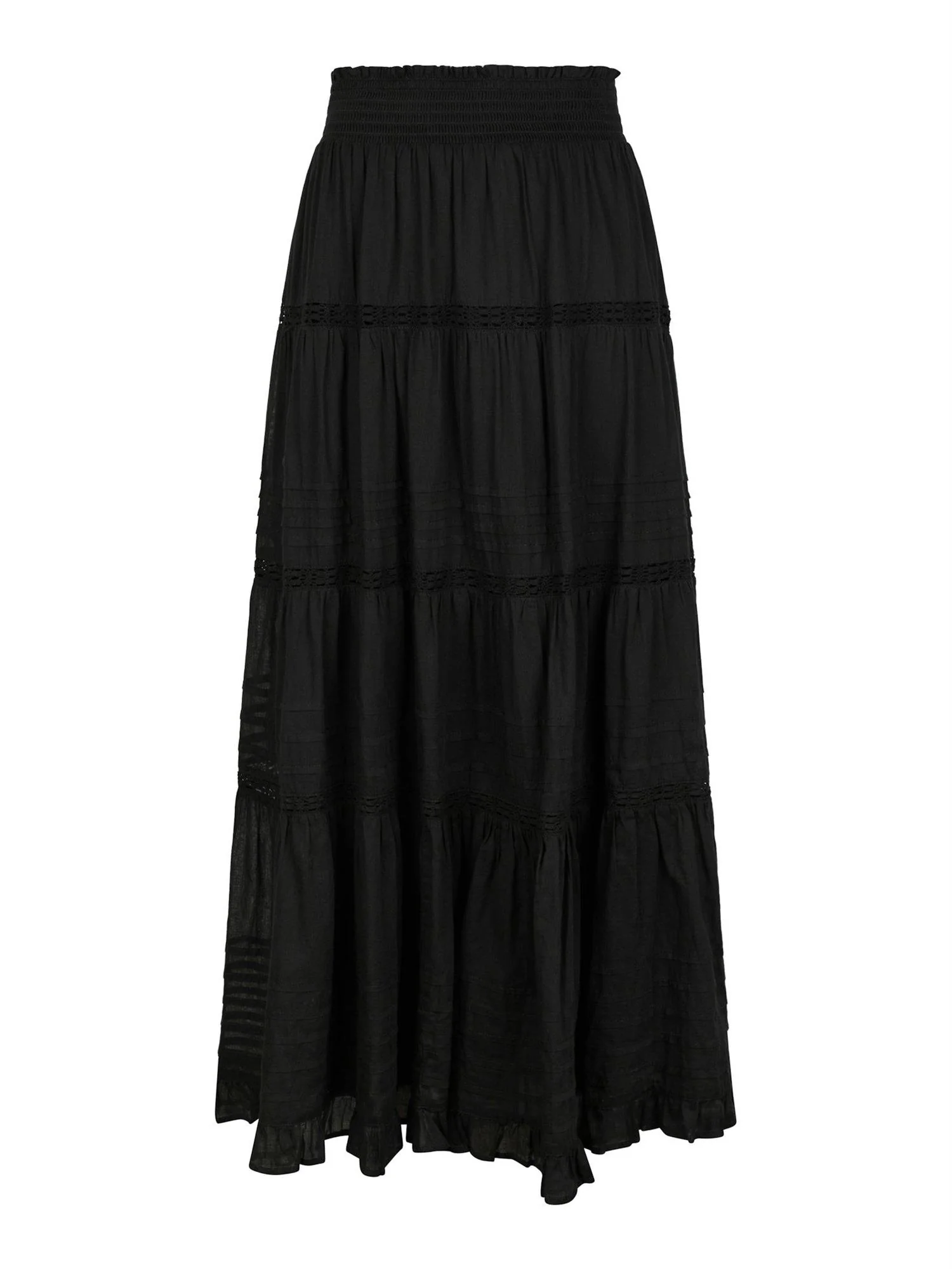 Felicia S Voile Skirt  Black