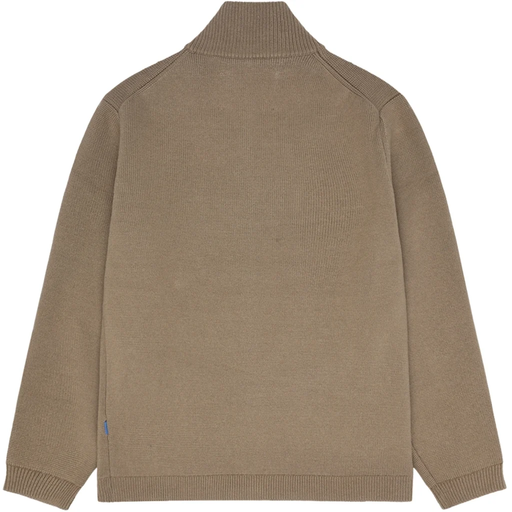 Zipper Knit Cardigan  Moss - Image 2