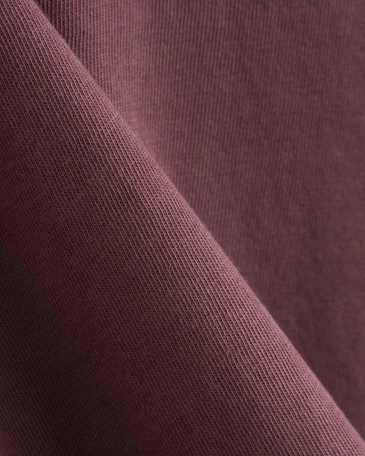 ROCKY CROPPED TEE  Washed Burgundy - Image 4