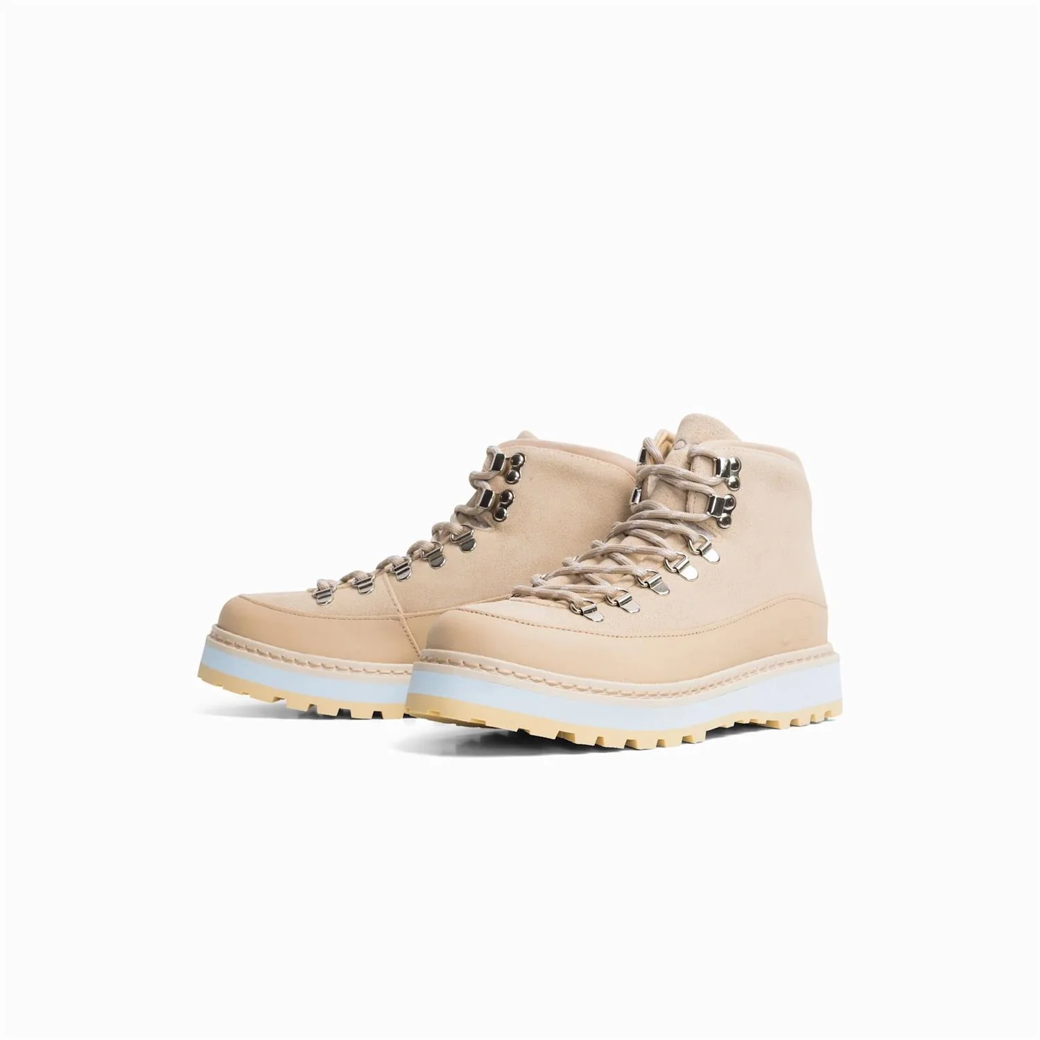 Core Cap Suede  Sand / Light Blue - Image 4