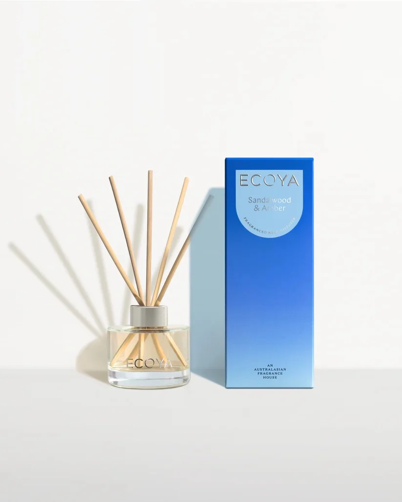 Mini reed diffuser 50ml  Sandalwood & Amber