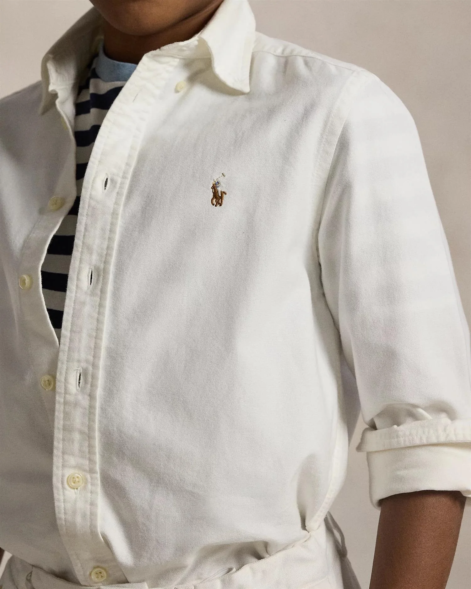 LS BD-TOPS-SHIRT  Hvit - Image 3