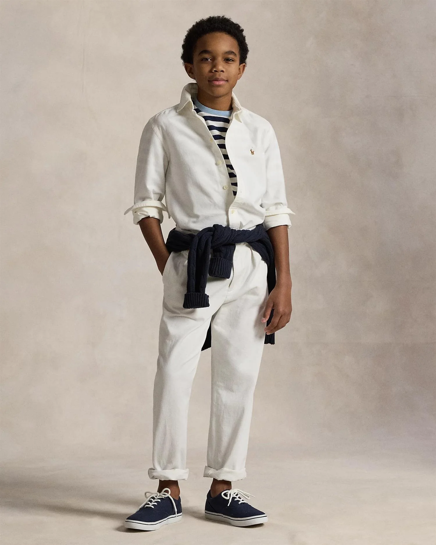 LS BD-TOPS-SHIRT  Hvit - Image 4