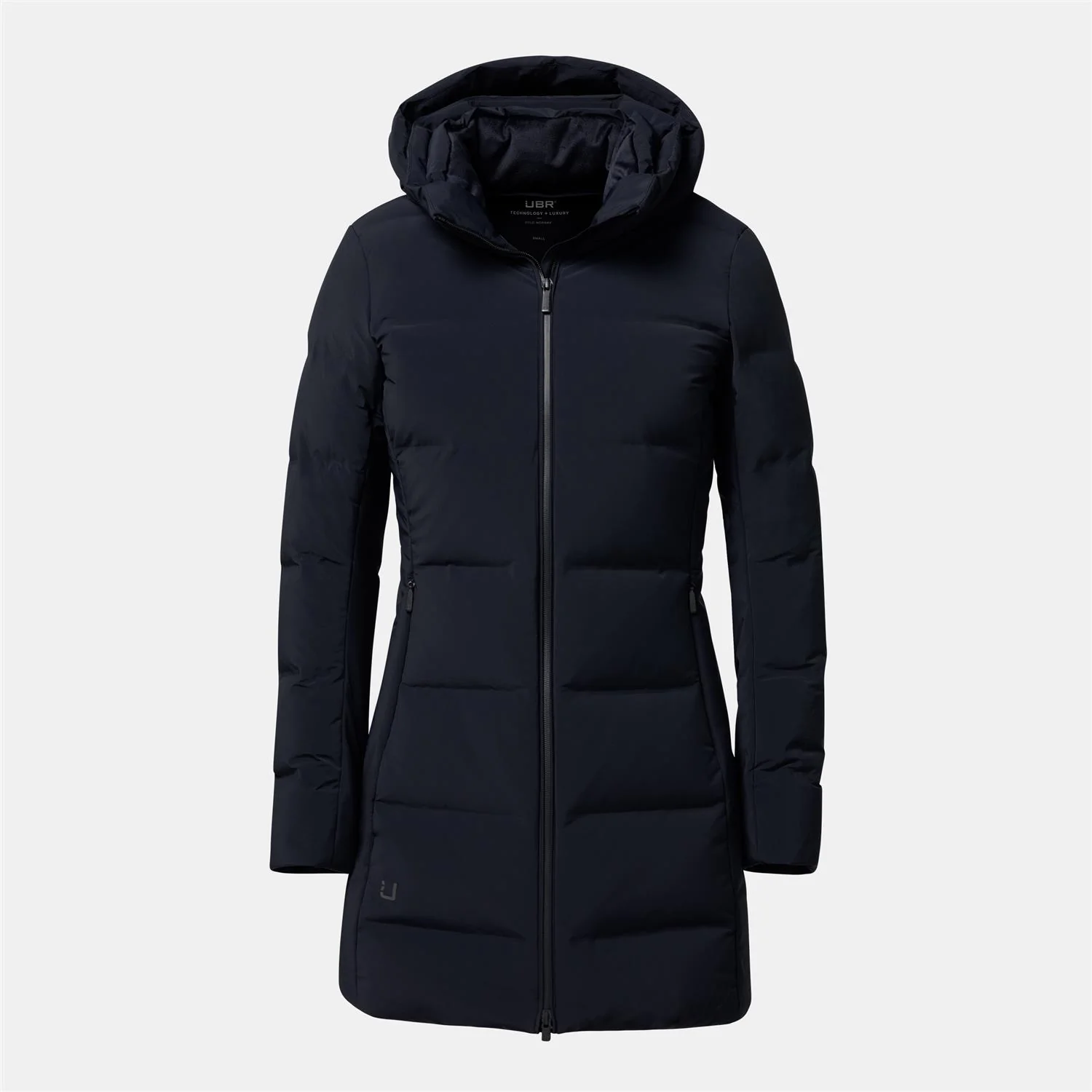 W Enigma Parka Down Collar  Black - Image 6